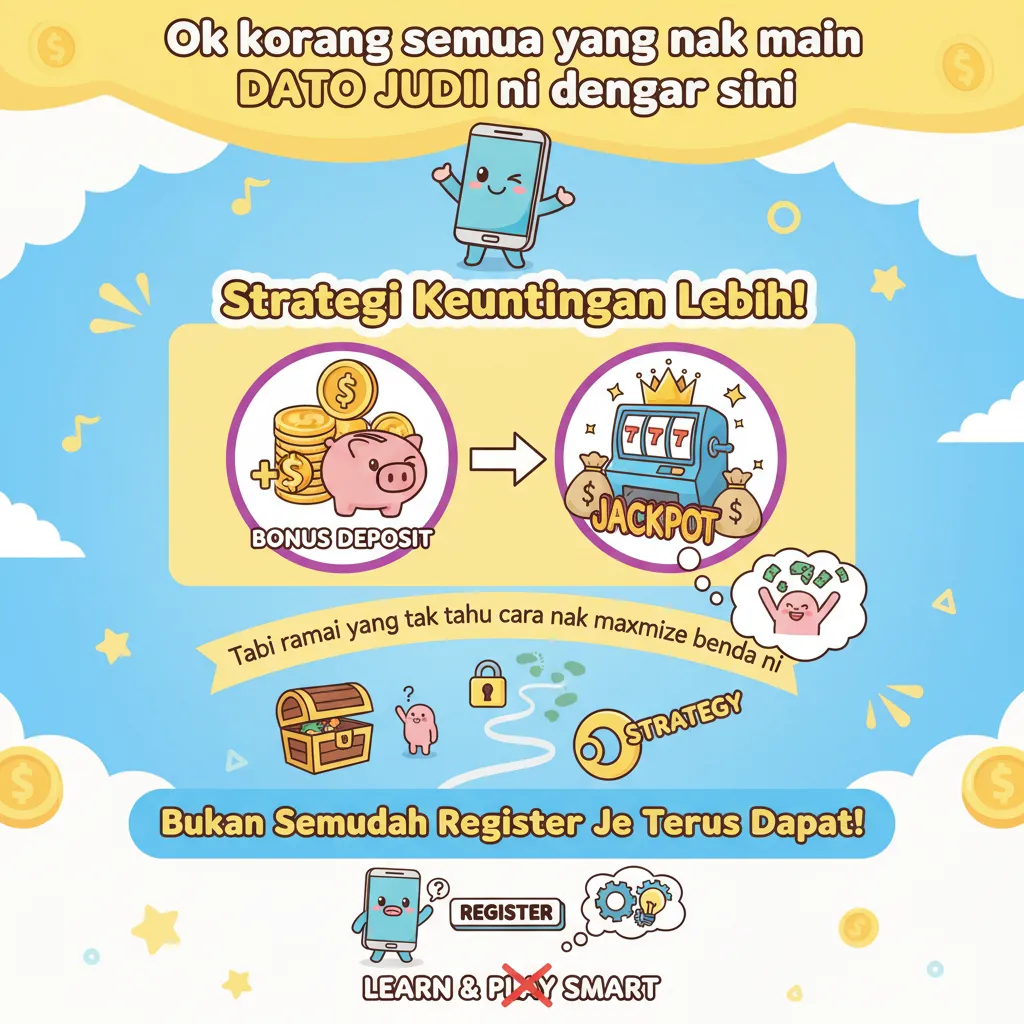 Strategi Dato Judi: Bonus Deposit & Jackpot
