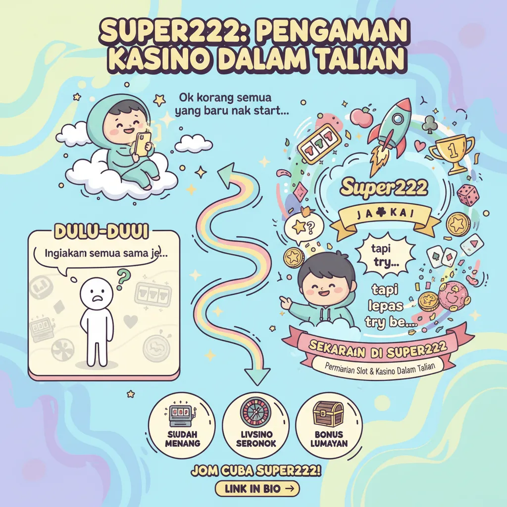 Super222: Panduan Permainan Slot & Kasino Dalam Talian