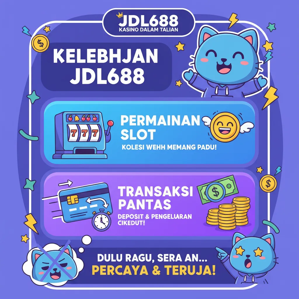 Kelebihan JDL688: Permainan Slot & Transaksi Pantas