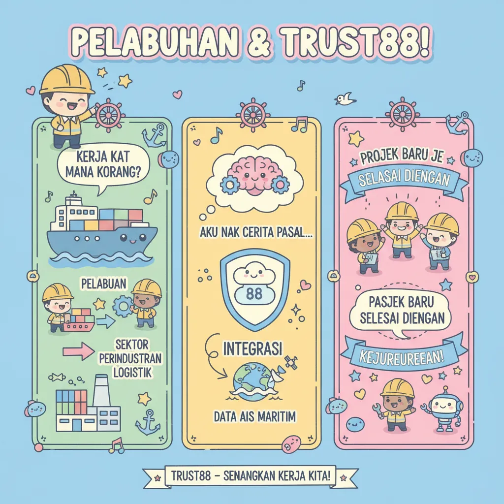 Integrasi Trust88 dalam Data AIS Maritim