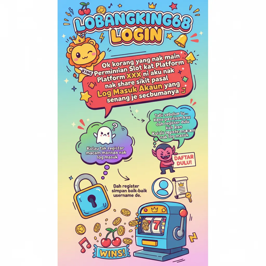 Cara Log Masuk Akaun & Permainan Slot