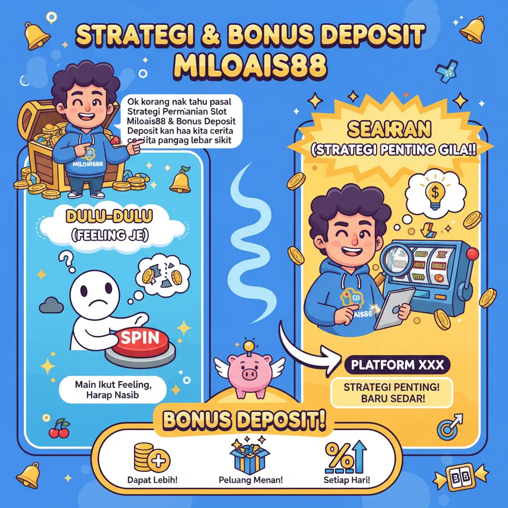 Strategi Permainan Slot Miloais88 & Bonus Deposit