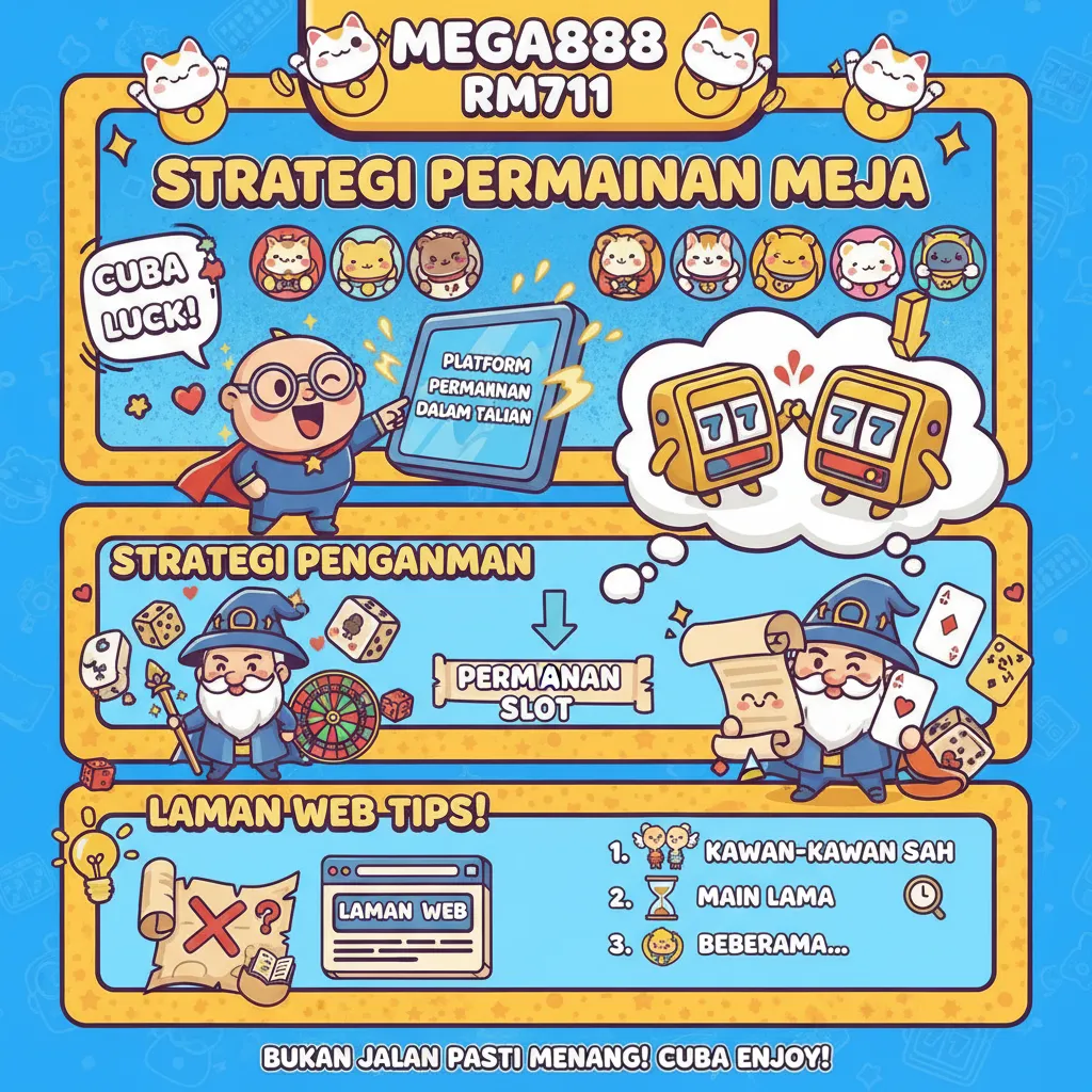Strategi Menang Mega888 RM711 Di Platform Slot