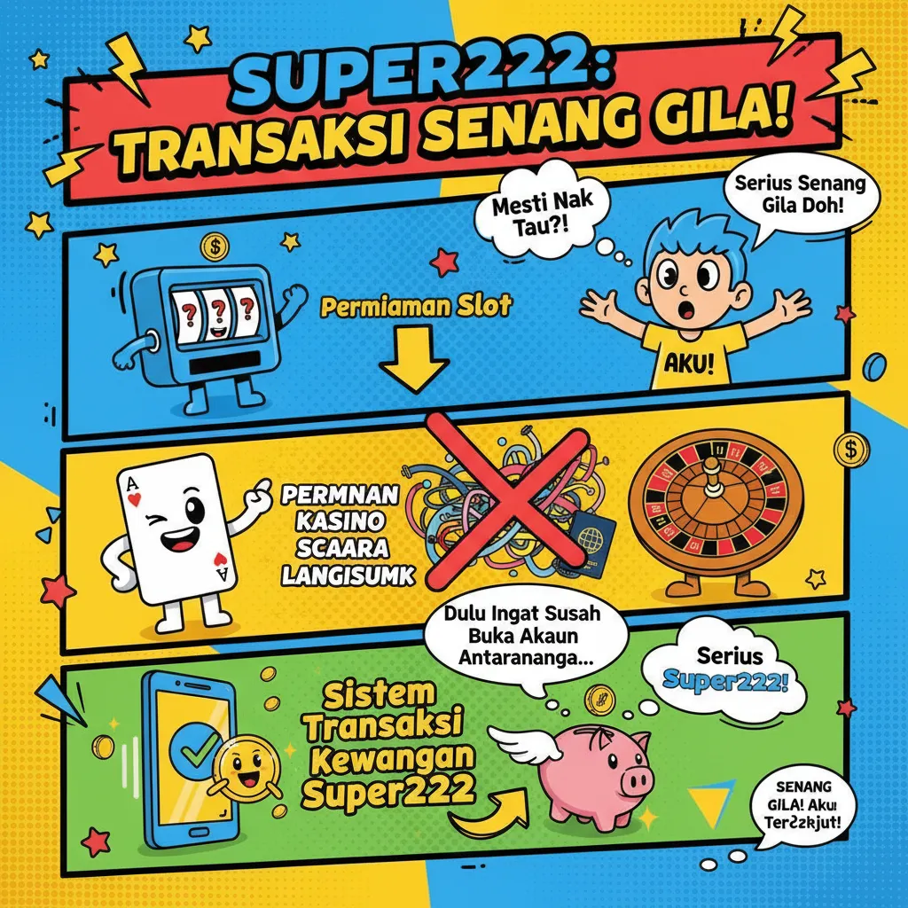 Sistem Transaksi Kewangan Super222 & Bonus Kredit Percuma